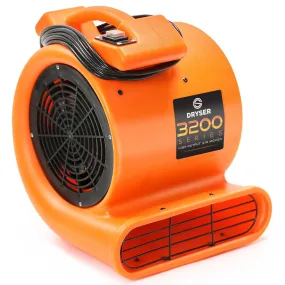 12 Air Mover & Carpet Dryers 2 Speed 1/2 HP - Industrial Floor Fan