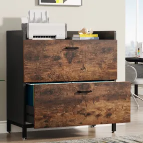 2-Drawer File Cabinet, Lateral Filing Organization Storage Cabinet