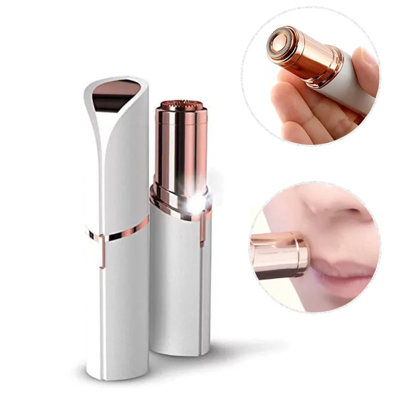 2019 Mini Female Hair Removal Razor Women Body Face Electric Lipstick