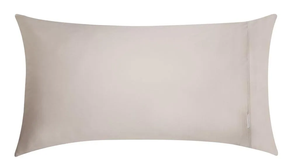 400TC Egyptian Cotton Sateen LINEN Standard Pillowcase by Logan and Mason Platinum