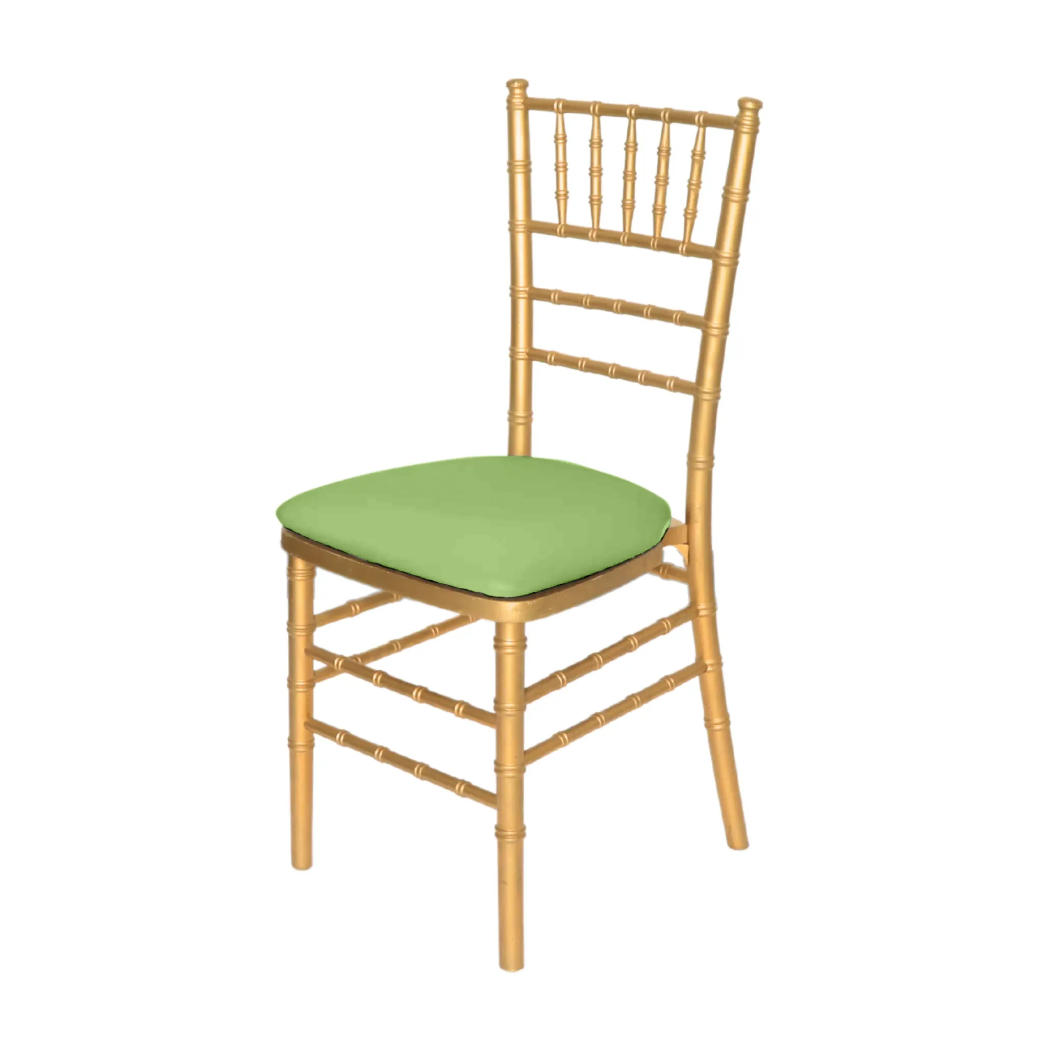 5 pcs/pk Spandex Chiavari Seat Pad Cover - Mint Green