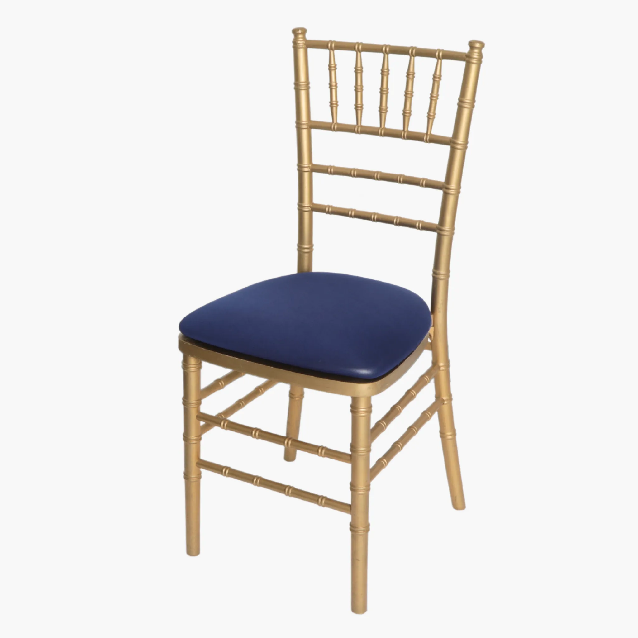 5 pcs/pk Spandex Chiavari Seat Pad Cover - Navy Blue