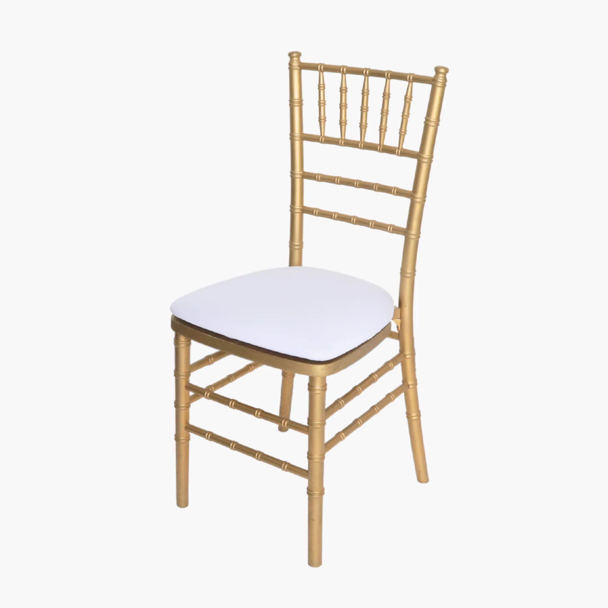 5 pcs/pk Spandex Chiavari Seat Pad Cover - White