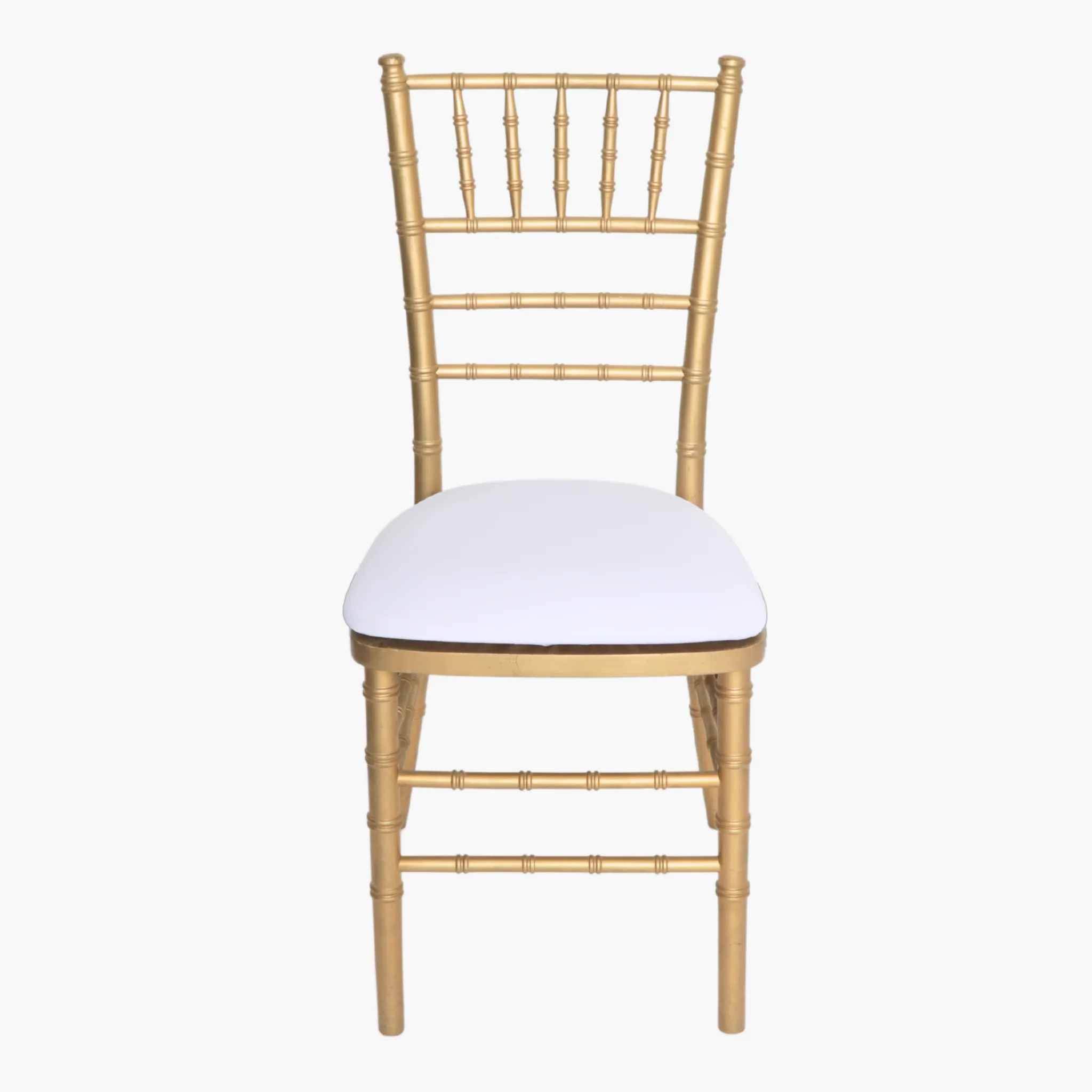 5 pcs/pk Spandex Chiavari Seat Pad Cover - White