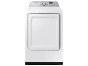 7.4 cu. ft. Smart Gas Dryer with Sensor Dry in White - (DVG47CG3500WA3)