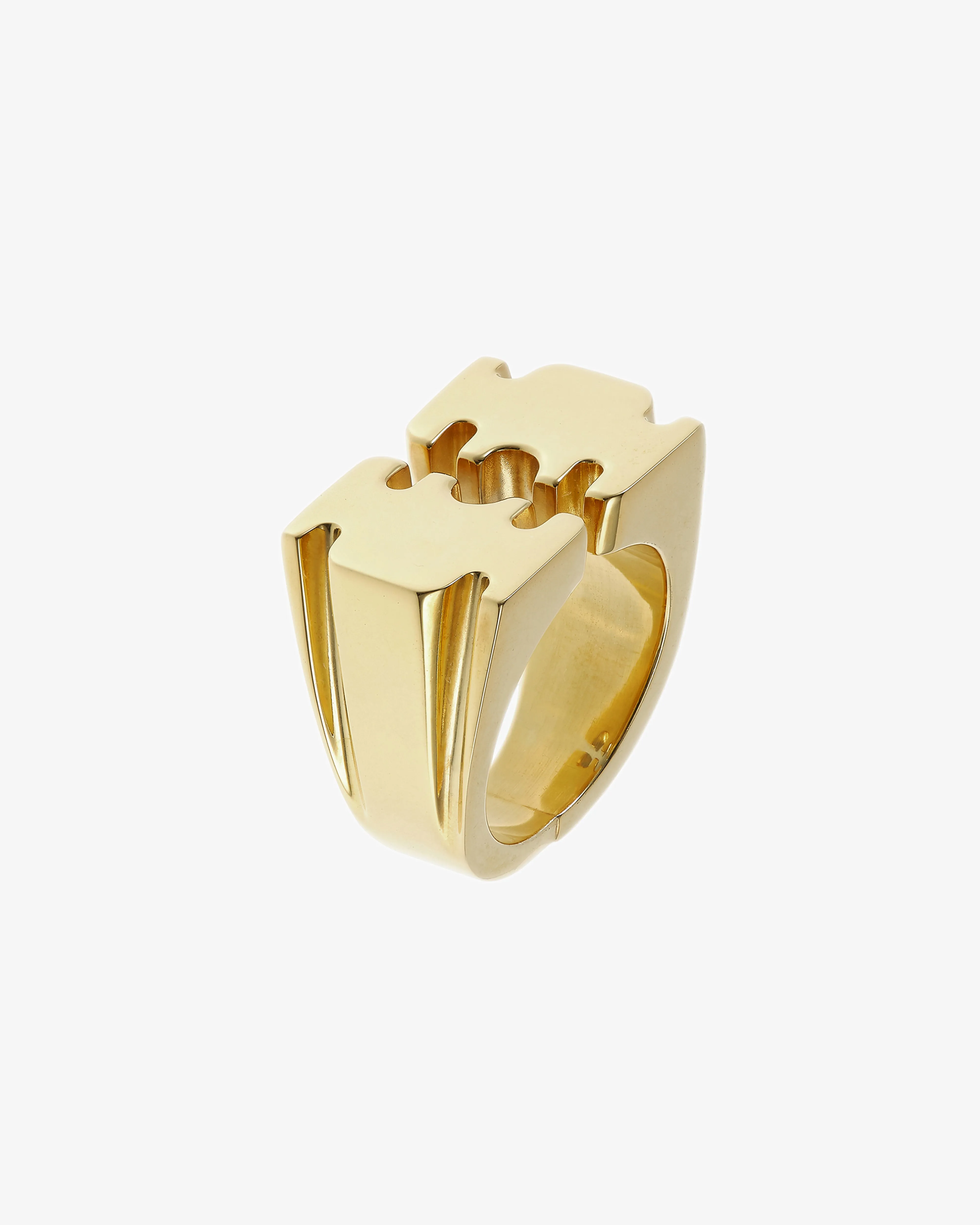 A Vanitas - Razor Taper Ring - (Yellow Gold)