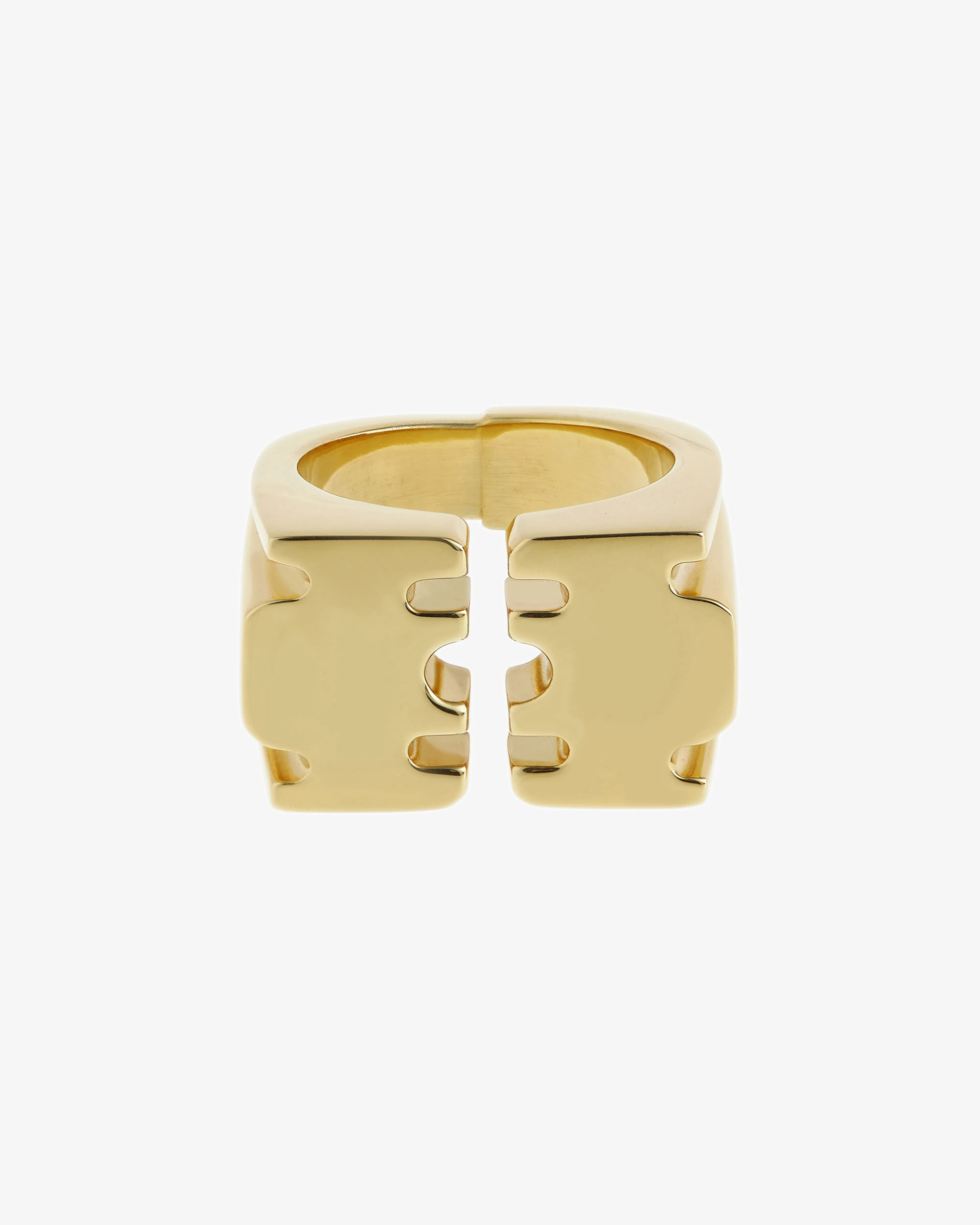 A Vanitas - Razor Taper Ring - (Yellow Gold)