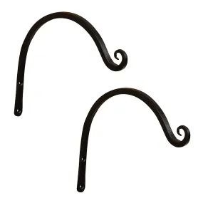 Achla Designs Upcurled Bracket, 8 in 2-Pack