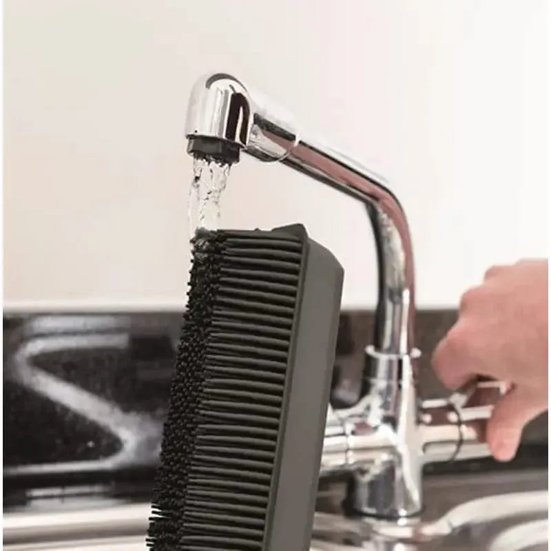 Addis Rubber Broom / Brush With Integrated Squeegee