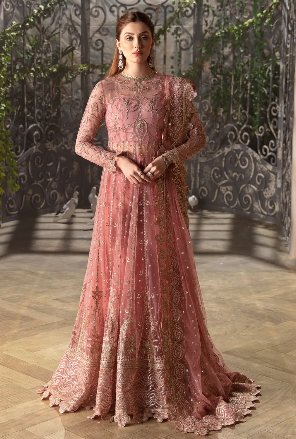 Afrozeh La Fuchsia Luxury Formals – Rosa