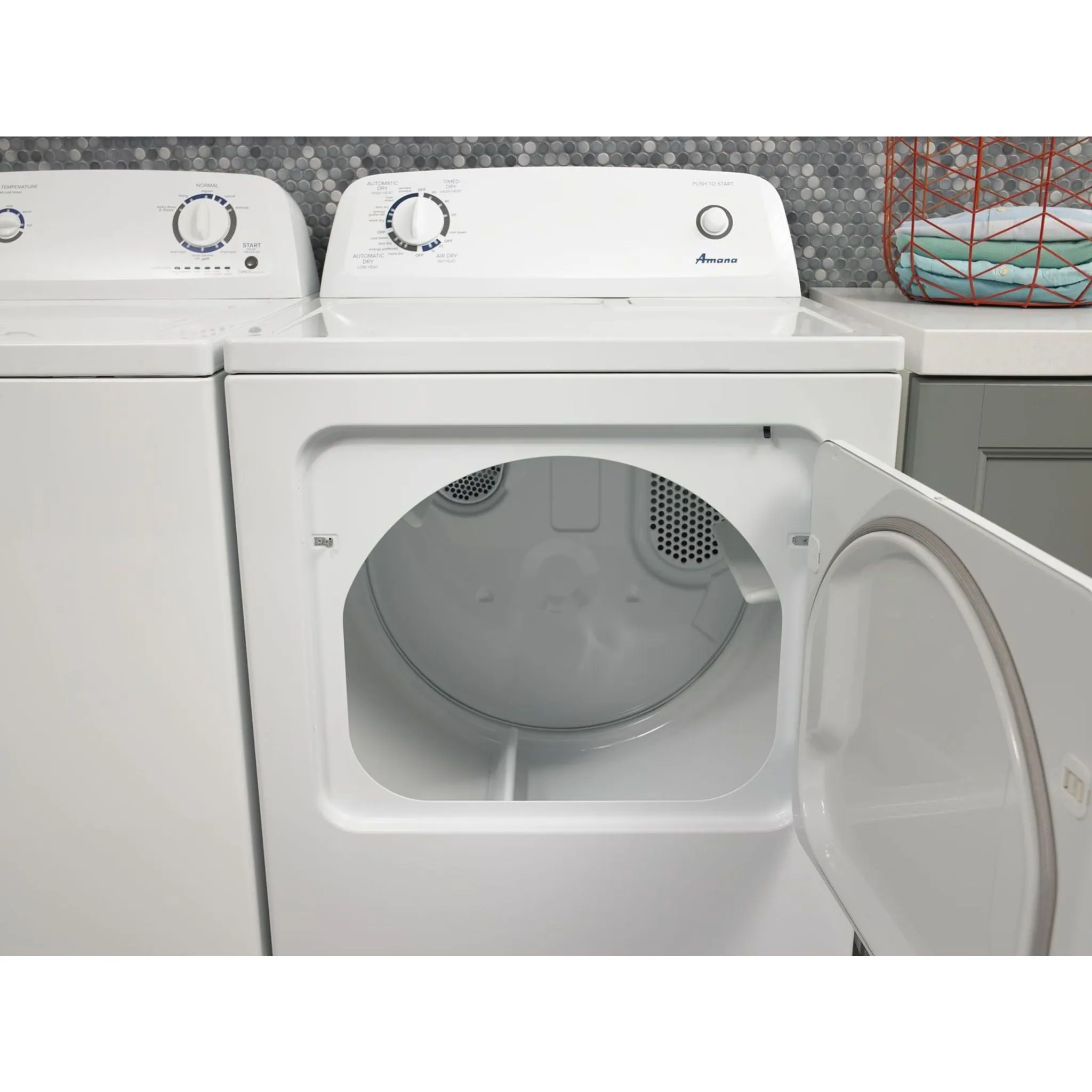 Amana Gas Dryer (NGD4655EW) - White