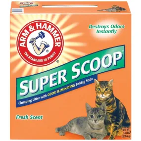 Arm & Hammer Super Scoop Clumping Cat Litter 14 lb