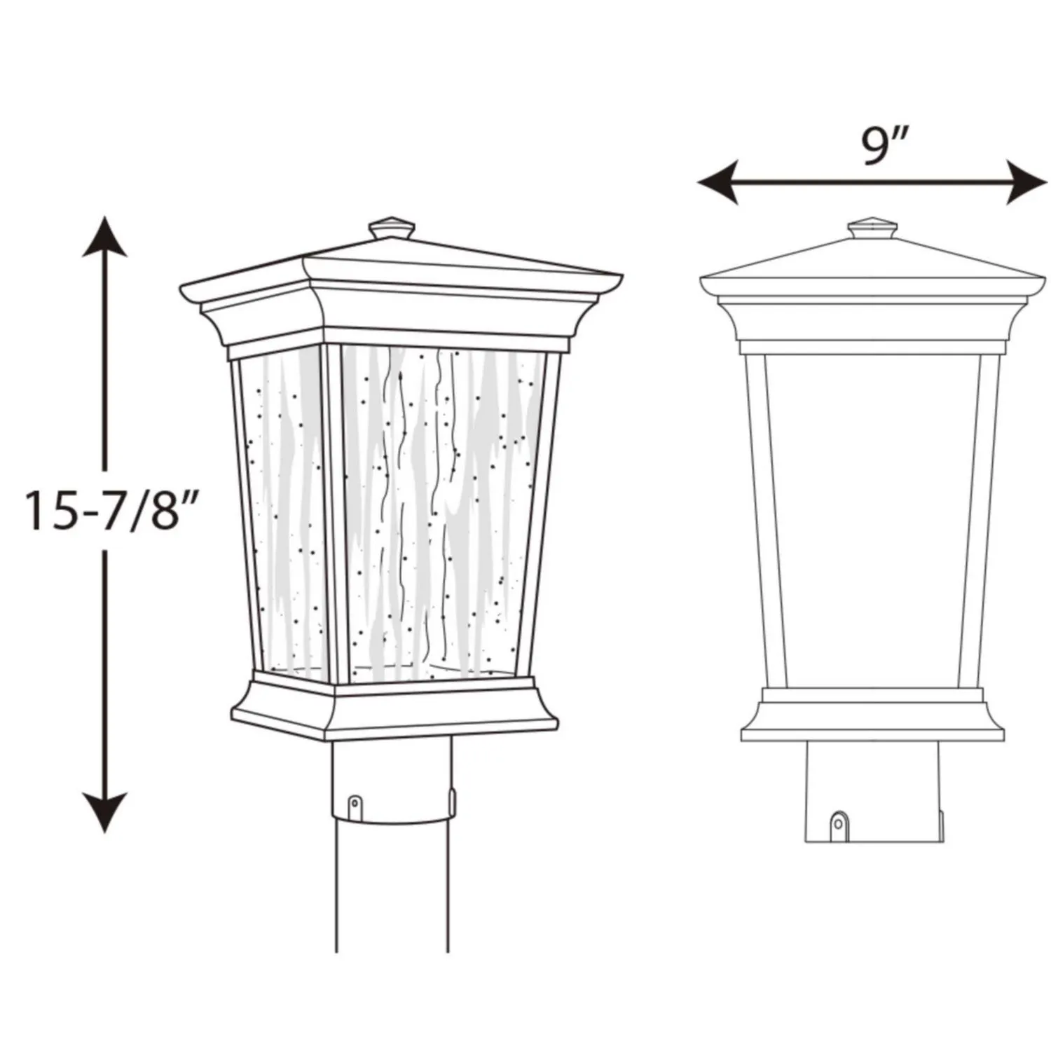 Arrive LED Post Lantern