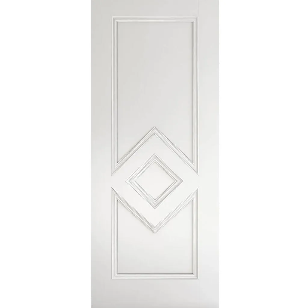 Ascot Double Absolute Evokit Pocket Door - White Primed