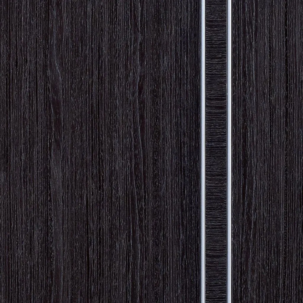 Ash Grey Zanzibar Single Evokit Pocket Door - Prefinished