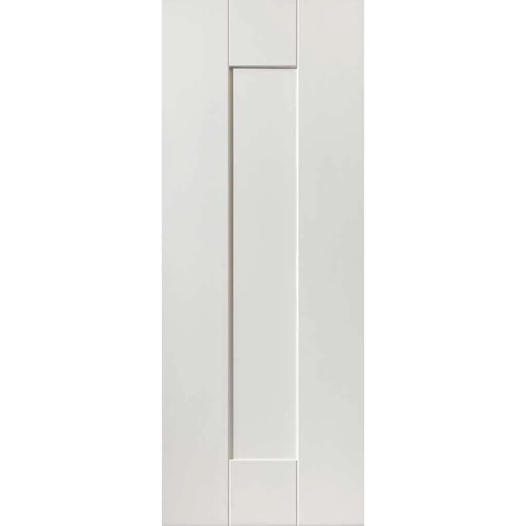 Axis Panelled Absolute Evokit Pocket Door - White Primed