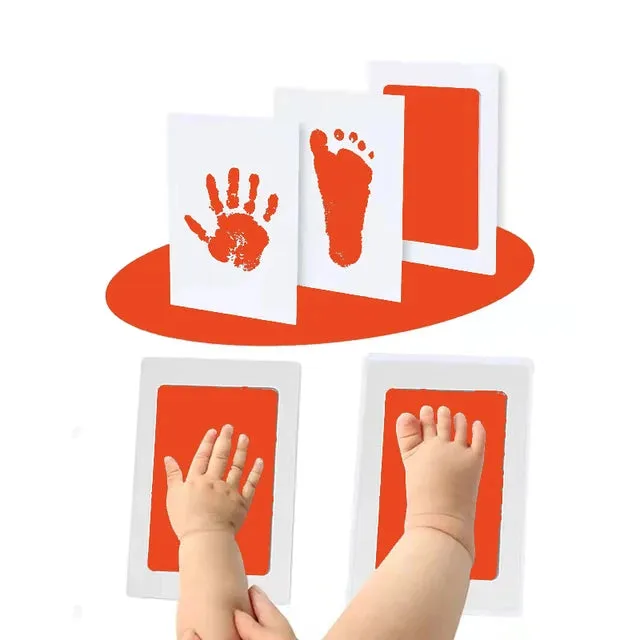 Baby DIY Hand And Footprint Ink Pads