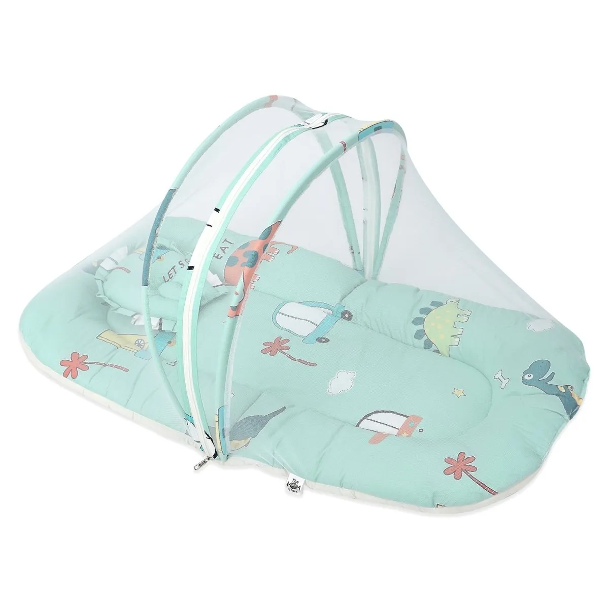 Baby Mosquito Net Portable Bed- Dino Days