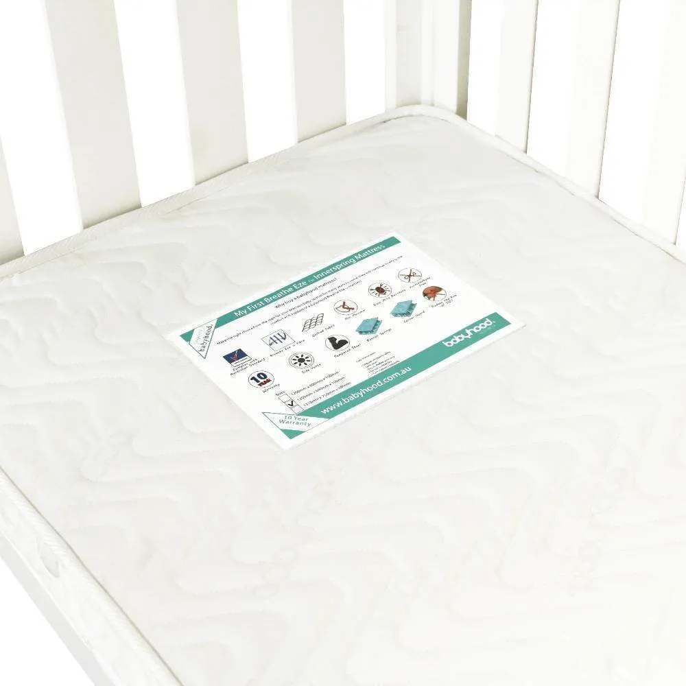 Babyhood My First Breathe Eze Innerspring Mattress - For Fold n Go Cot