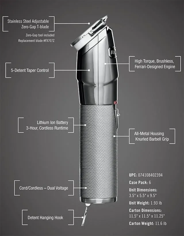 BaByliss PRO - CHROMFX Lithium Trimmer