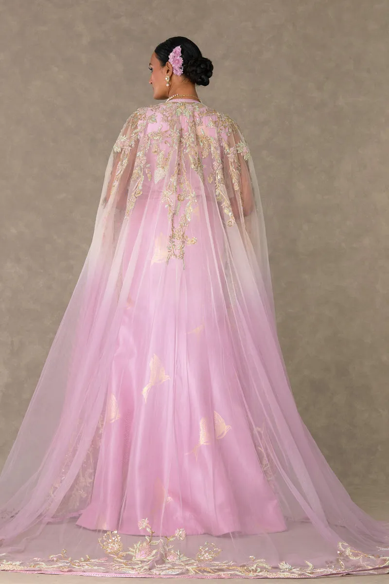 Barfi Pink 'Son-Chidiya' Gown Set