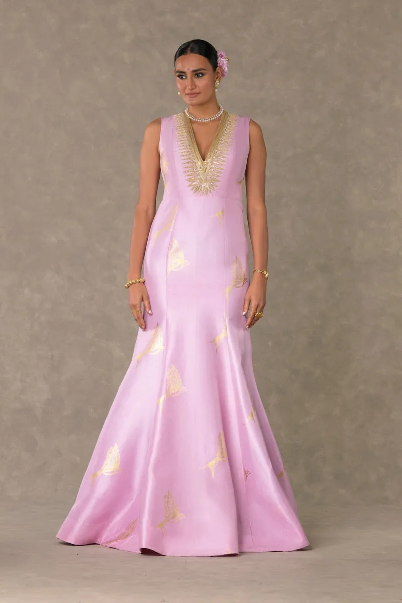 Barfi Pink 'Son-Chidiya' Gown Set