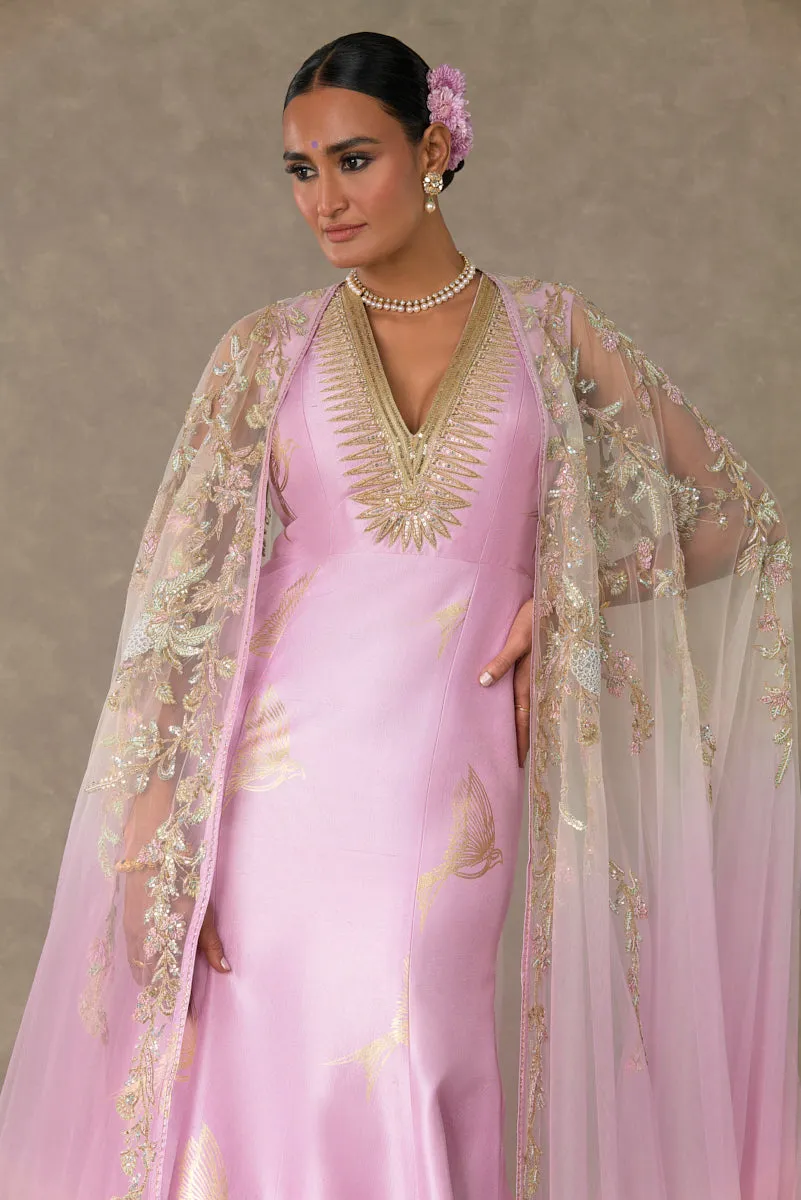 Barfi Pink 'Son-Chidiya' Gown Set