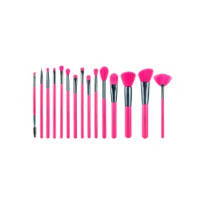 BEAUTY CREATIONS DEAR TO BE BRIGHT BOMB AF 15 PC BRUSH SET سيت فرش المكياج مع حقيبة