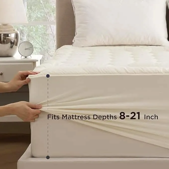 Bedsure Soft Mattress Protector For College Dorm