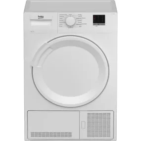 Beko DTLCE80051W Tumble Dryer 8 kg Capacity Condenser Dryer (New)