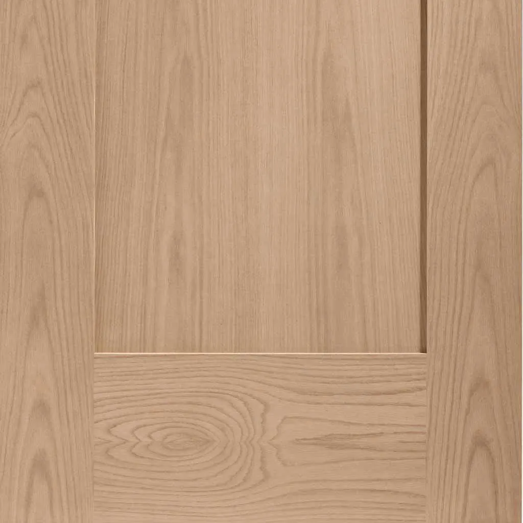 Bespoke Pass-Easi P10 Oak 1 Panel - 2 Sliding Doors and Frame Kit