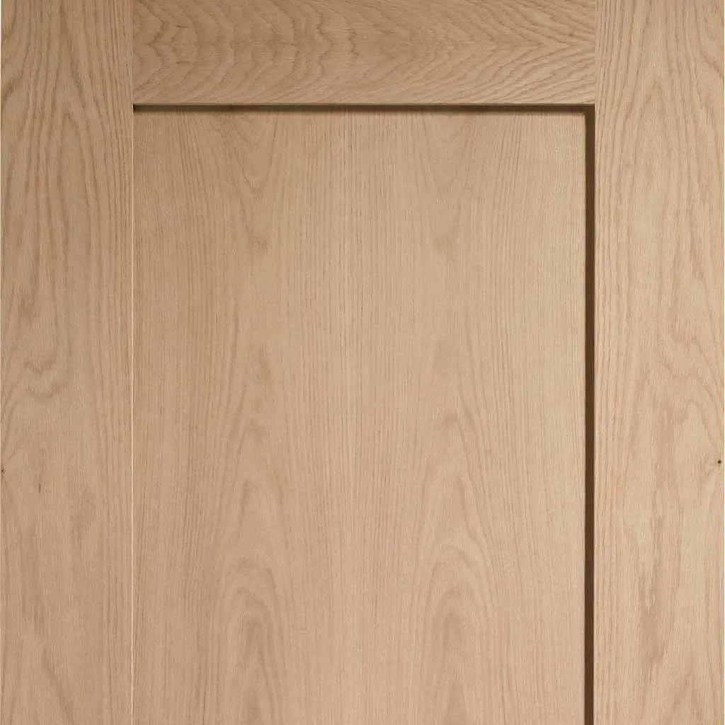 Bespoke Pass-Easi P10 Oak 1 Panel - 2 Sliding Doors and Frame Kit