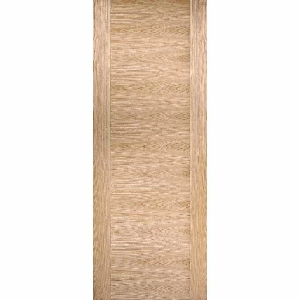 Bespoke Pass-Easi Sofia Oak Flush Door - 2 Sliding Doors and Frame Kit - Prefinished