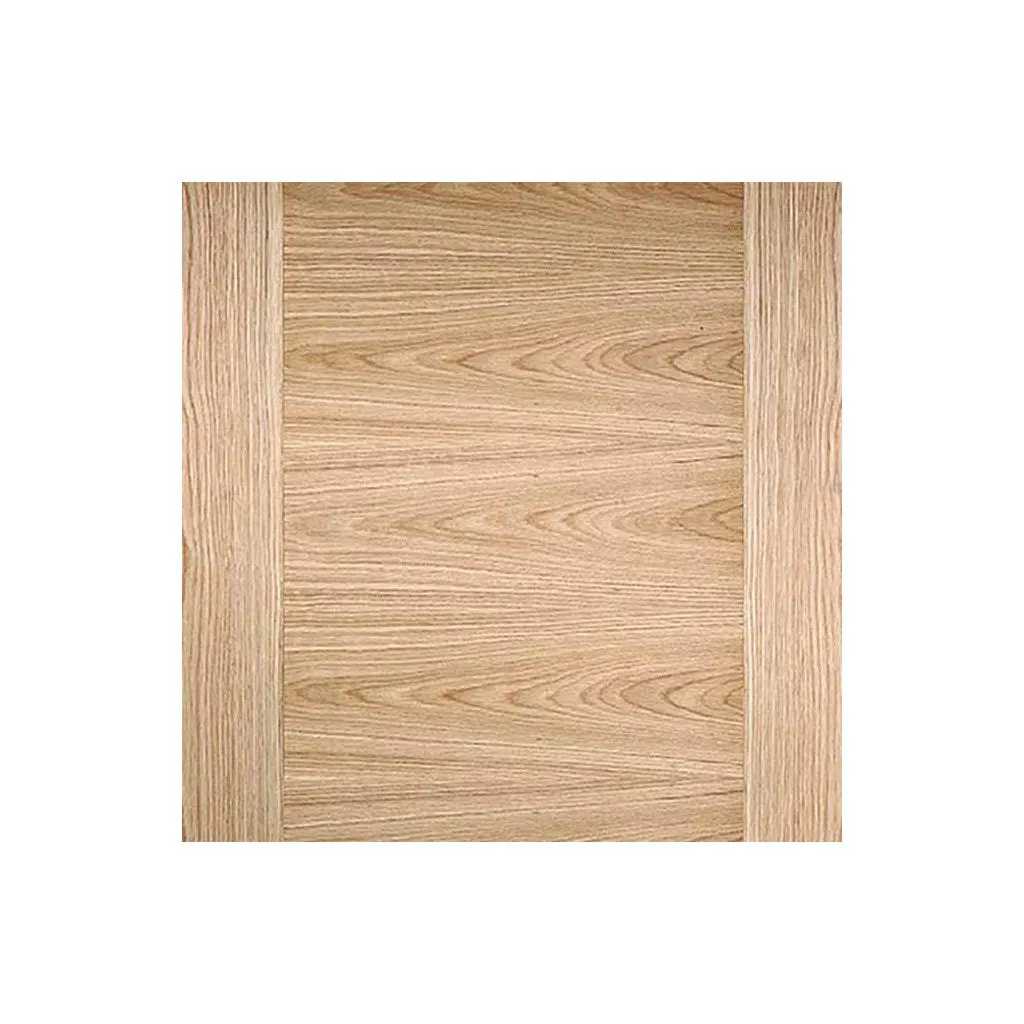 Bespoke Pass-Easi Sofia Oak Flush Door - 2 Sliding Doors and Frame Kit - Prefinished