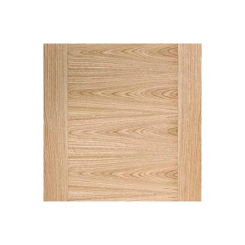 Bespoke Pass-Easi Sofia Oak Flush Door - 2 Sliding Doors and Frame Kit - Prefinished