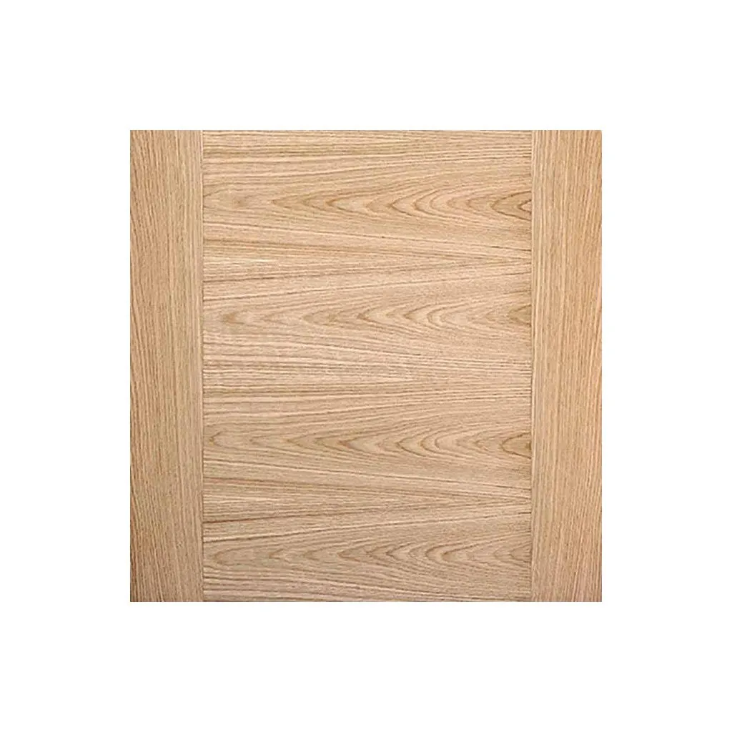 Bespoke Pass-Easi Sofia Oak Flush Door - 2 Sliding Doors and Frame Kit - Prefinished