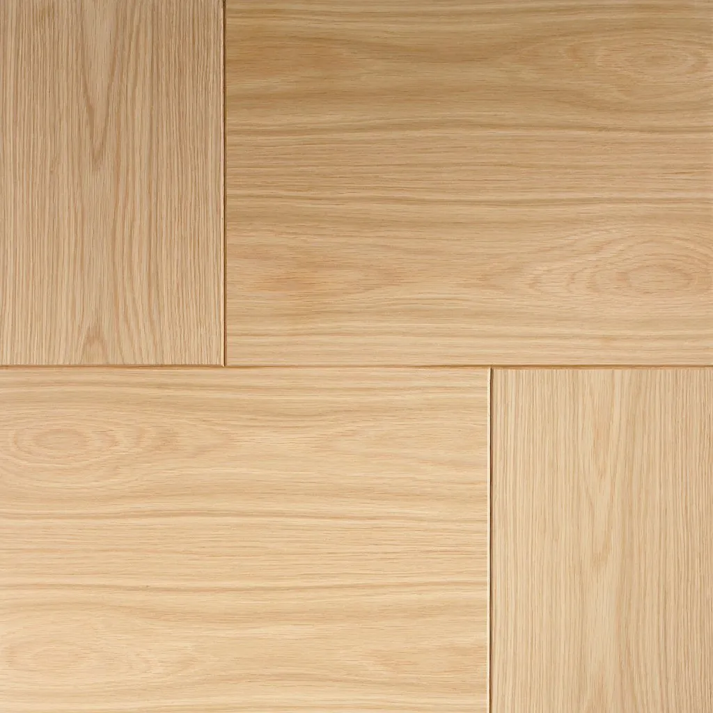 Bespoke Ravenna Oak Flush Single Pocket Door - Prefinished