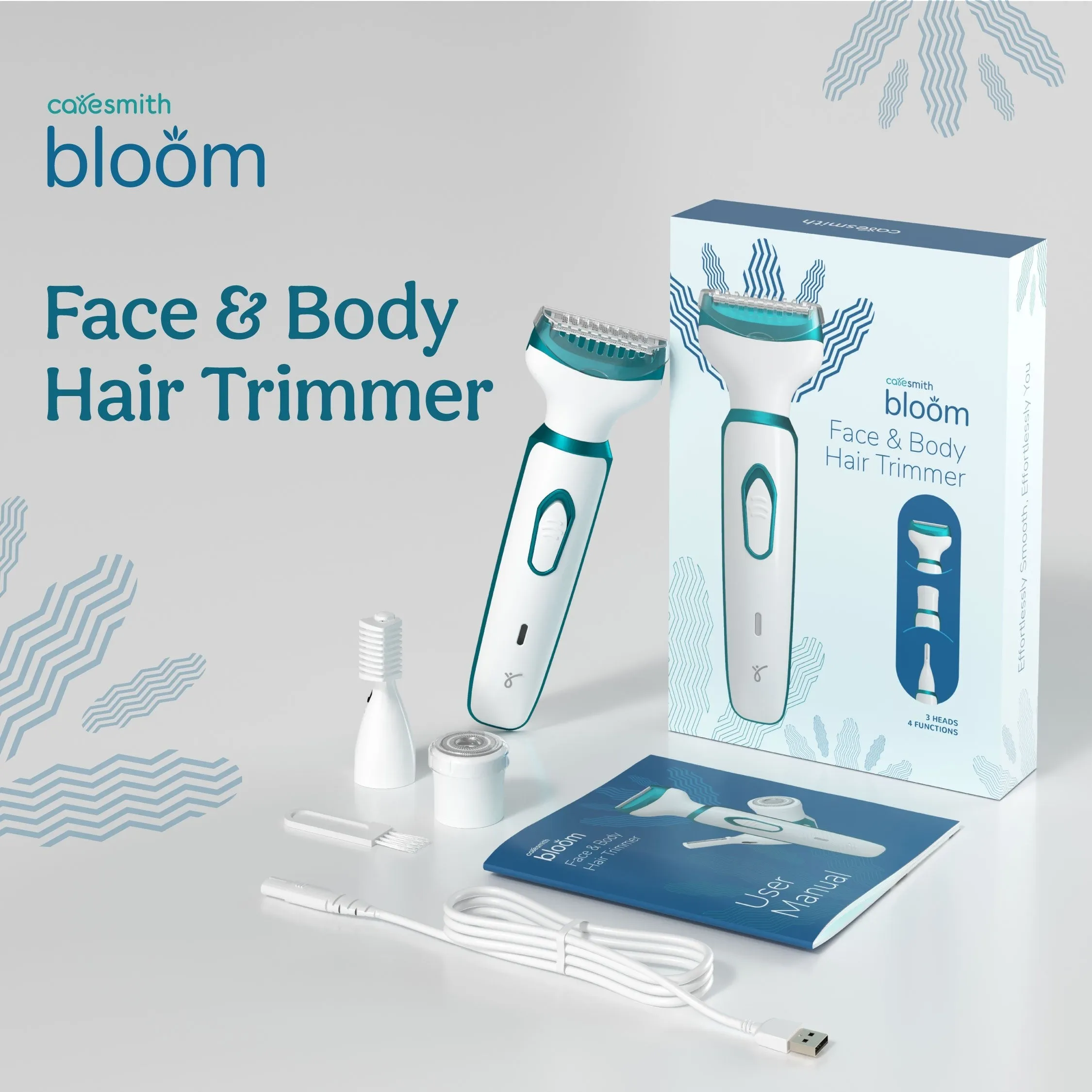 Bloom-Face & Body Hair Trimmer For Women