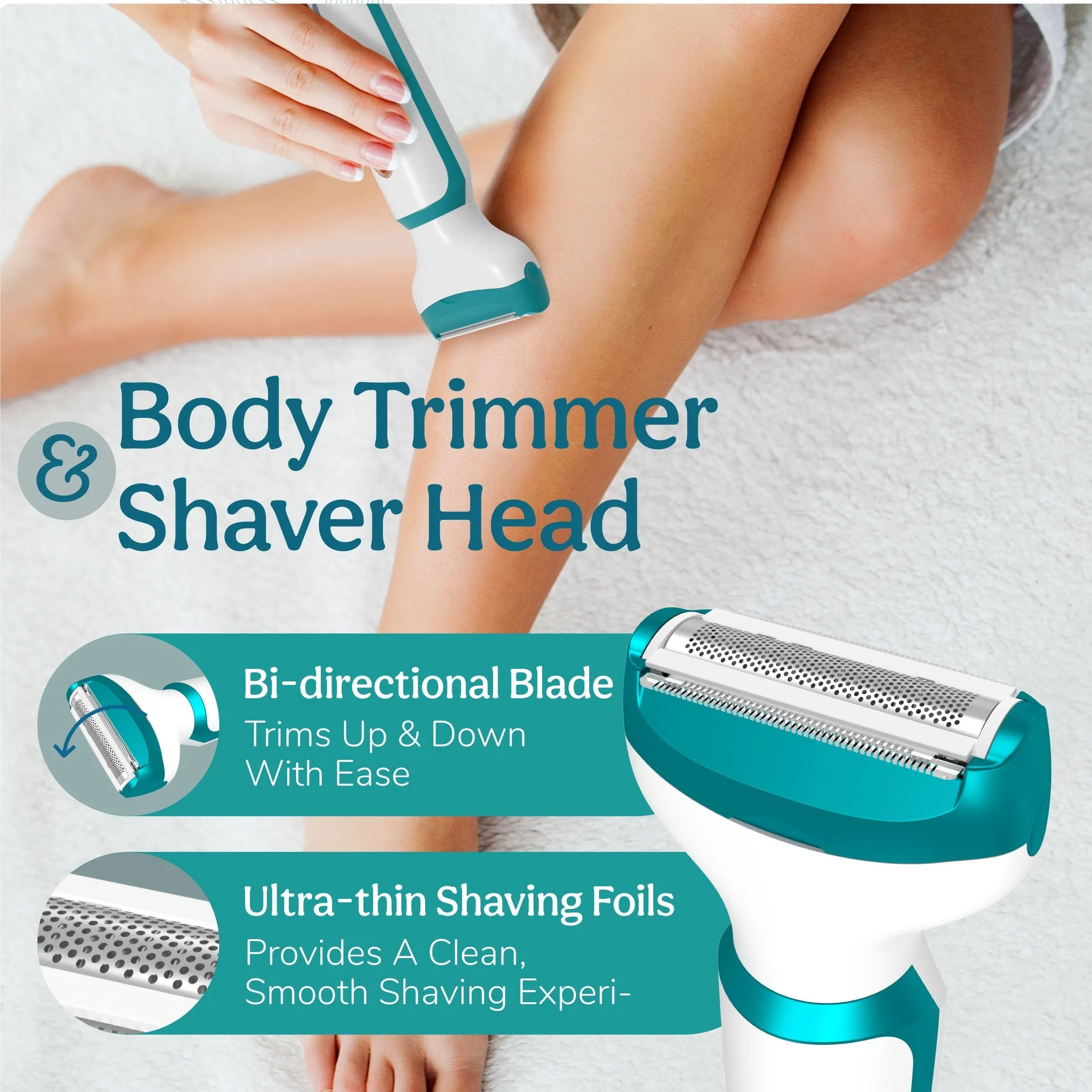 Bloom-Face & Body Hair Trimmer For Women