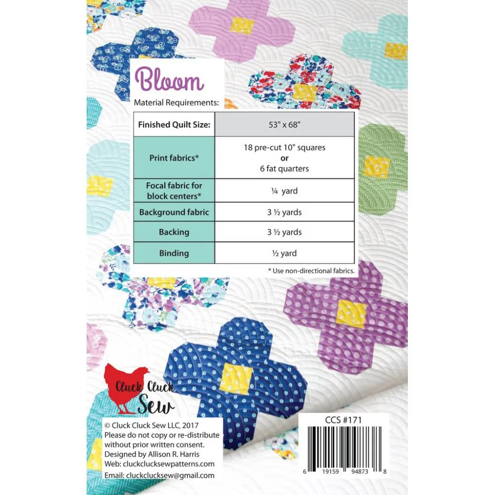 Bloom Mini Quilt Pattern