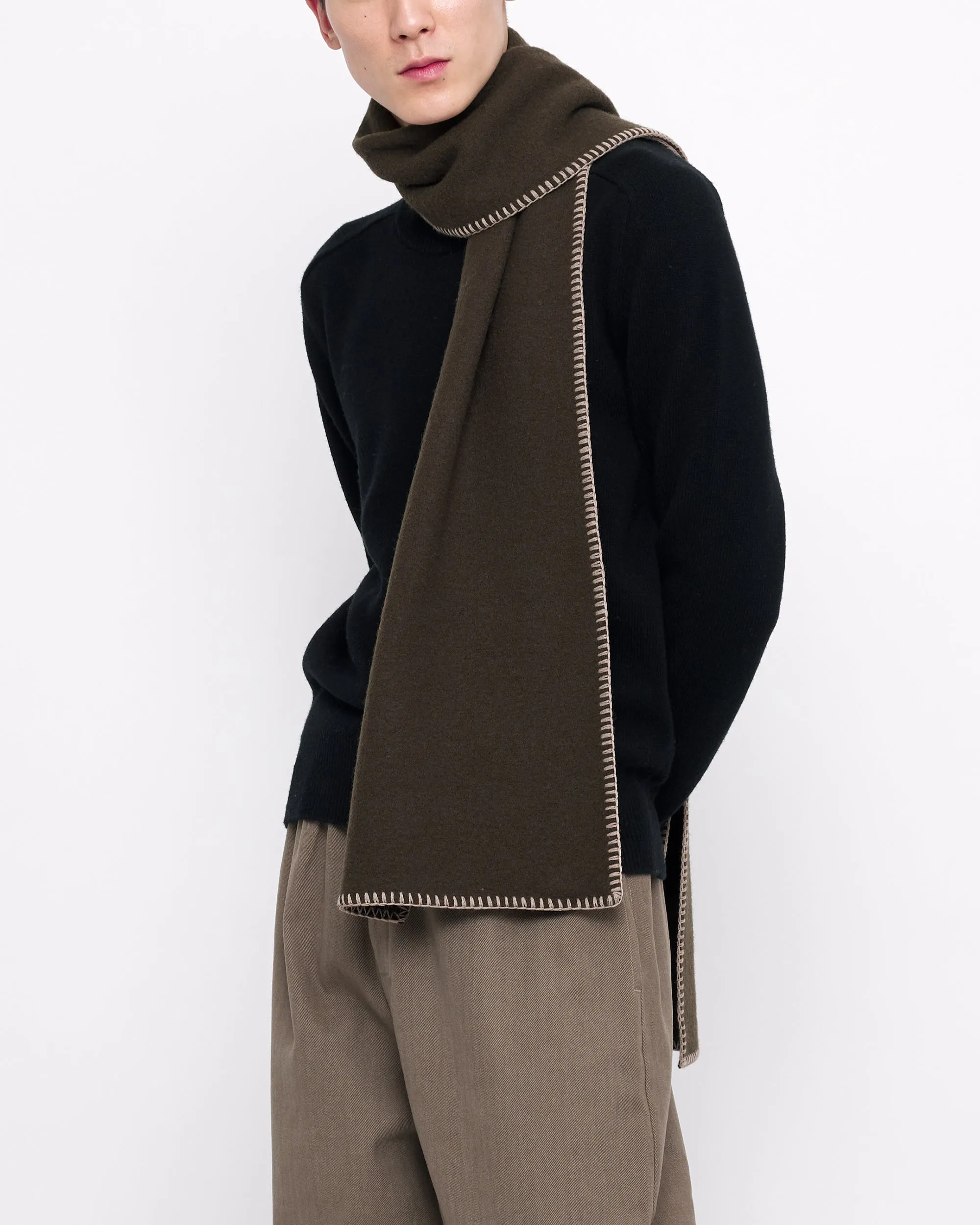 Boiled Wool Scarf - FW24 - Color Options