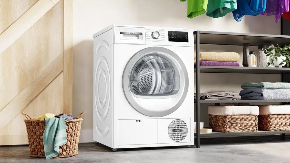 Bosch WTH85223GB 8kg Heat Pump Tumble Dryer - White