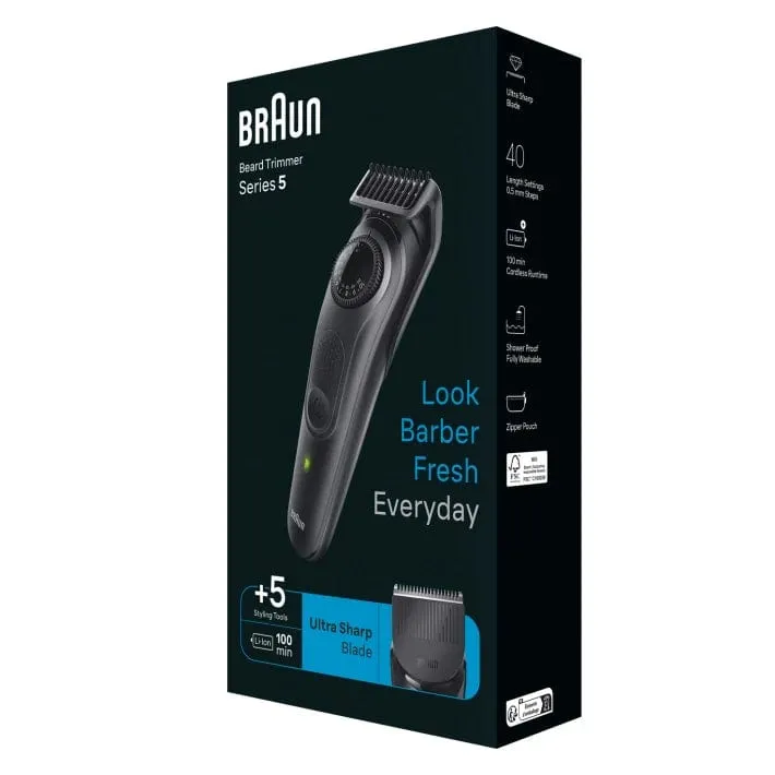 BRAUN - Beard Trimmer BT5420