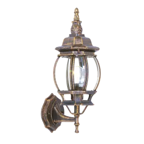 Bright Star Lighting L8082 BK/GOLD Lantern