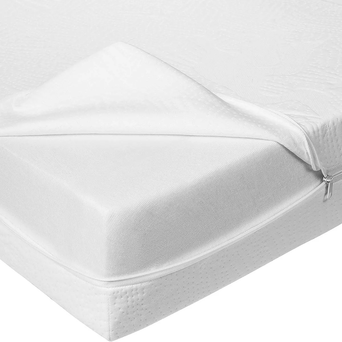 Bundle of Dreams Organic Cotton Zippered Mattress Cover - 6" Crib