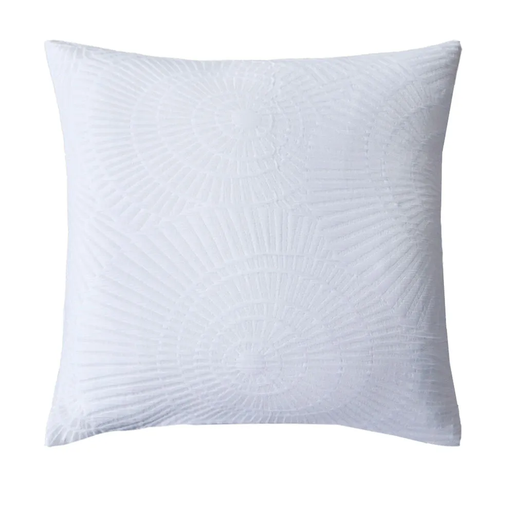 Byron White European Pillowcase by Bianca