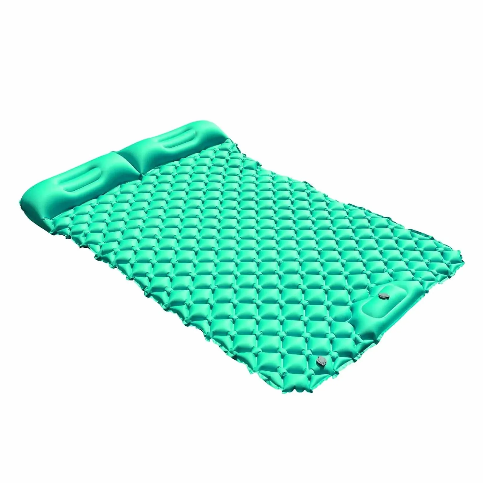 Camping Inflatable Mat Outdoor TPU Sleeping Pad with Pillow Folding Mattress Ultralight Air Cushion Hiking Travel Tent Equipment