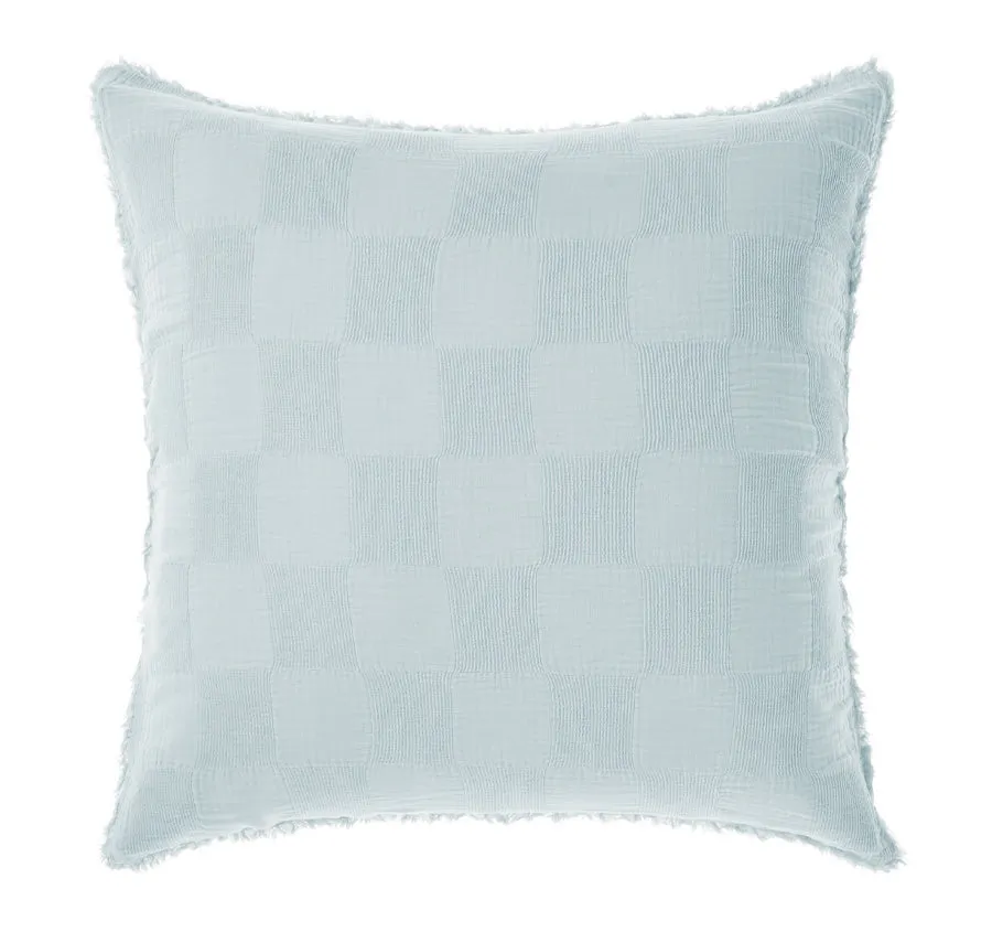 Capri European Pillowcase Sky