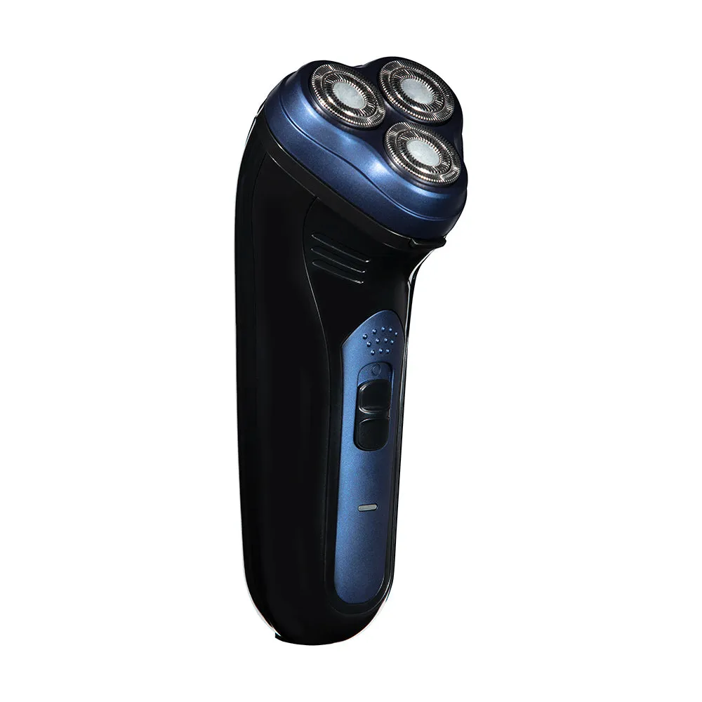 Carmen Men's Signature Triple Shaver  - Midnight Blue