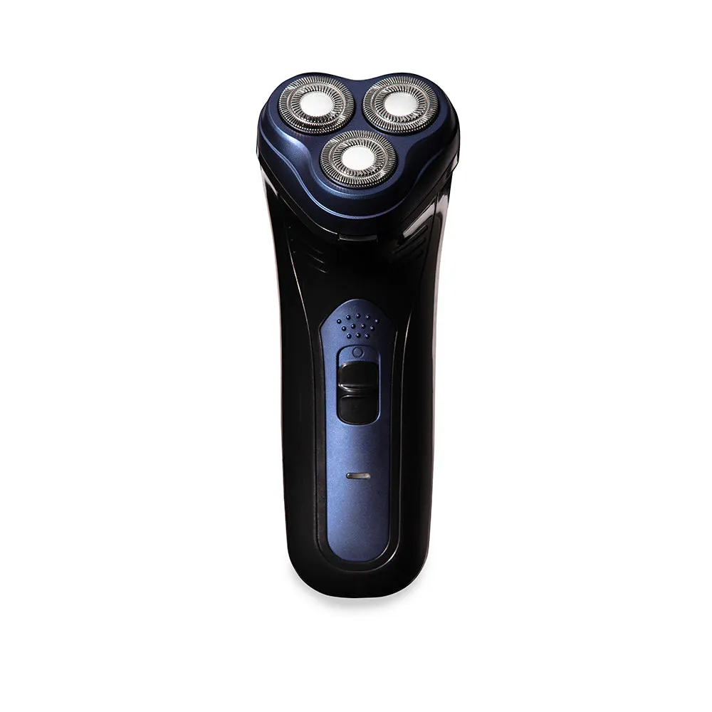 Carmen Men's Signature Triple Shaver  - Midnight Blue